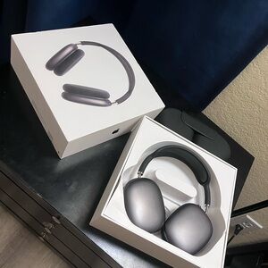 Apple Over-Ear Headphones - Silver and Black